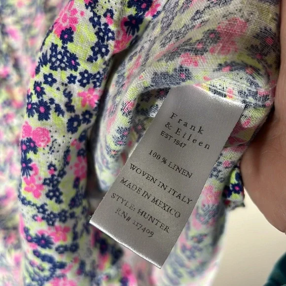 Frank & Eileen Hunter Dress in Neon Floral - Picture 8 of 13